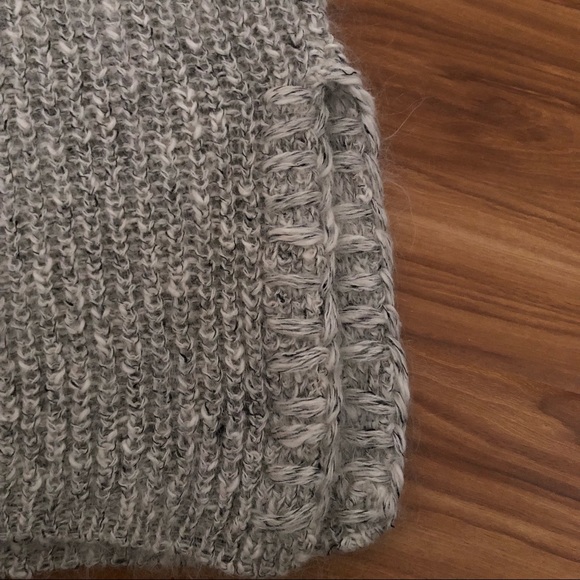 Mohair blend shaker knit sweater dress/tunic sz L - Picture 4 of 7